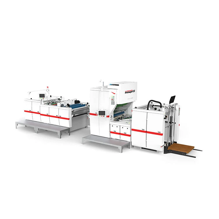 ອັດສະລິຍະ Servo Chain Knife Laminating Machine