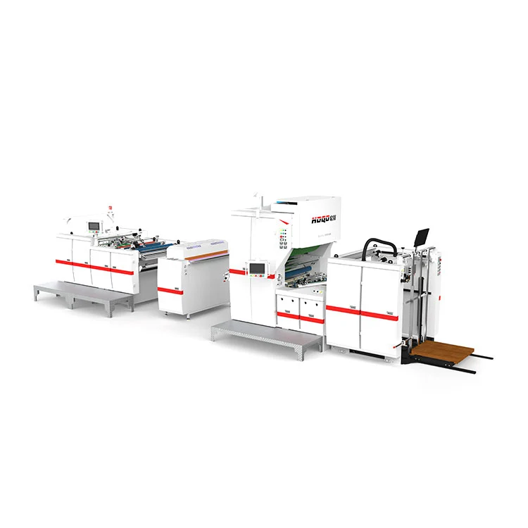 ເຄື່ອງອັດສະລິຍະ Servo UV Curing Laminating Machine
